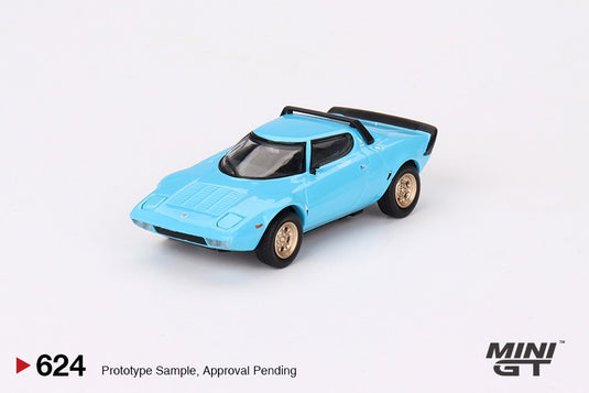 LANCIA STRATOS HF STRADALE 1975 BLUE MINI GT 1:64
