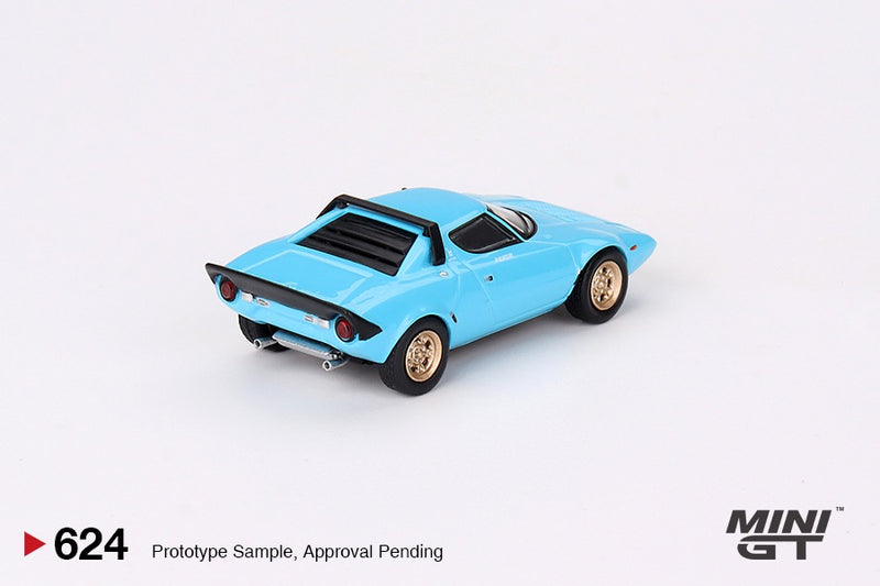 Load image into Gallery viewer, LANCIA STRATOS HF STRADALE 1975 BLUE MINI GT 1:64
