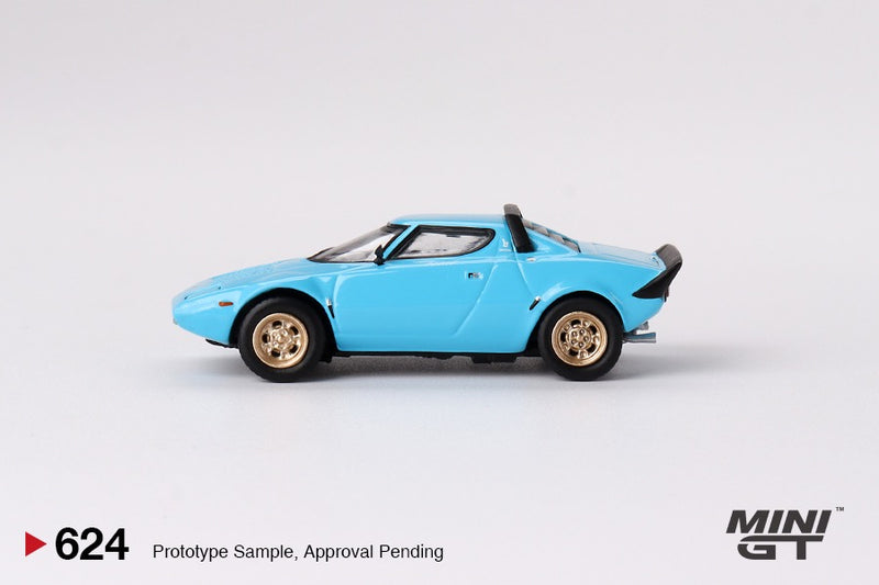 Load image into Gallery viewer, LANCIA STRATOS HF STRADALE 1975 BLUE MINI GT 1:64
