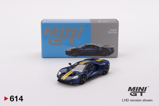 Ford GT BLUE 2020 (LHD) MINI GT 1:64