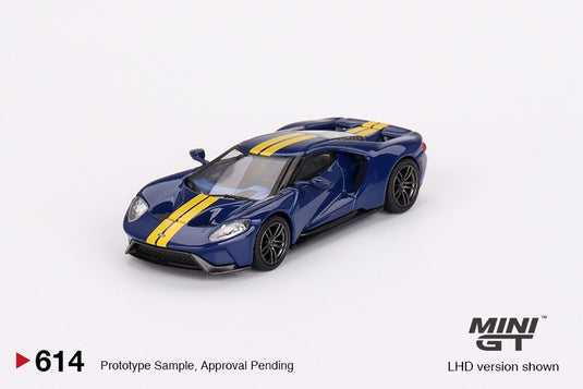 Ford GT BLUE 2020 (LHD) MINI GT 1:64