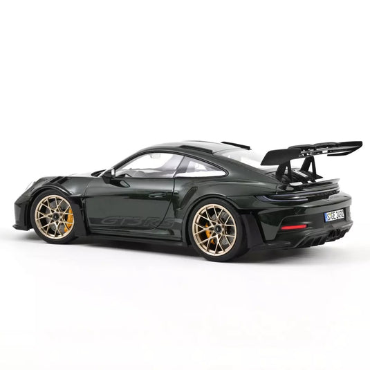PORSCHE 911 GT3 RS 2022 GREEN/BLACK/GOLD NOREV 1:12