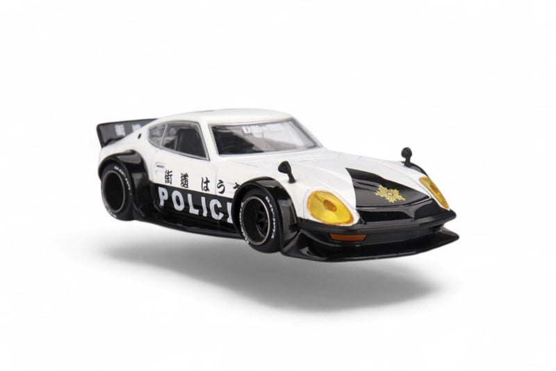 Chargez l'image dans la visionneuse de la galerie, NISSAN FAIRLADY Z KAIDO GT POLICE 1978 MINI GT 1:64
