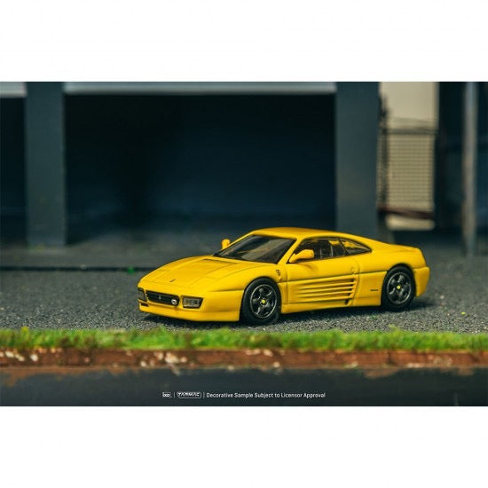 Load image into Gallery viewer, Ferrari 348 CHALLENGE YELLOW TARMAC WORKS 1:64
