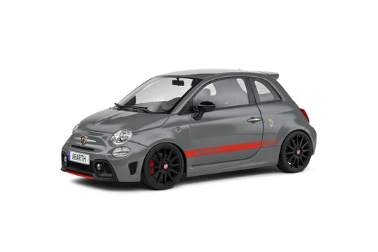 FIAT 695 ABARTH XSR EDITIE YAMAHA RECORD GRIJS 2022 SOLIDO 1:18