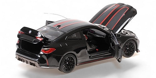 Load image into Gallery viewer, Bmw M4 CSL 2023 BLACK MINICHAMPS 1:18
