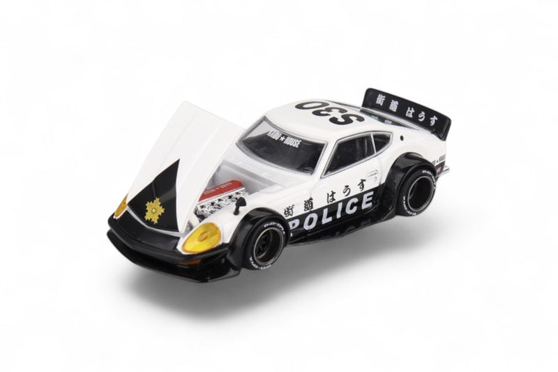 Chargez l'image dans la visionneuse de la galerie, NISSAN FAIRLADY Z KAIDO GT POLICE 1978 MINI GT 1:64
