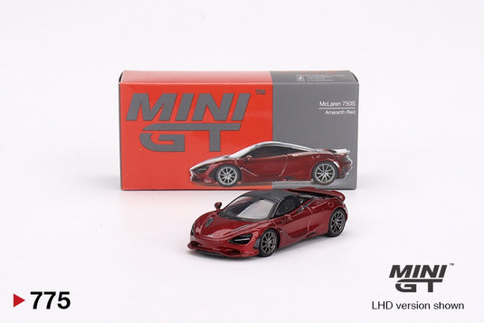 McLaren 750S AMARANTH RED 2023 (LHD) MINI GT 1:64