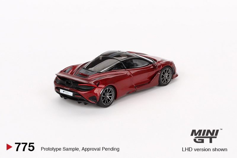 Load image into Gallery viewer, McLaren 750S AMARANTH RED 2023 (LHD) MINI GT 1:64
