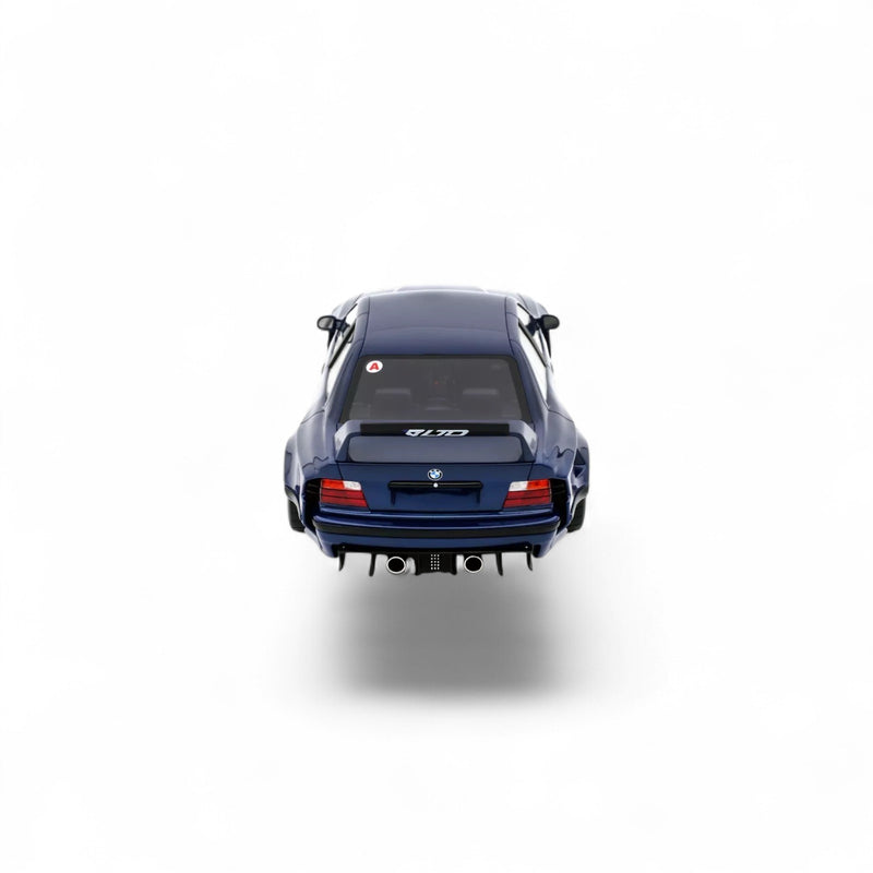 Chargez l'image dans la visionneuse de la galerie, BMW E36 LTO BERLINE TURBO KHYZYL SALEEM BLEU AVUS 2023 OTTOmobile 1:18
