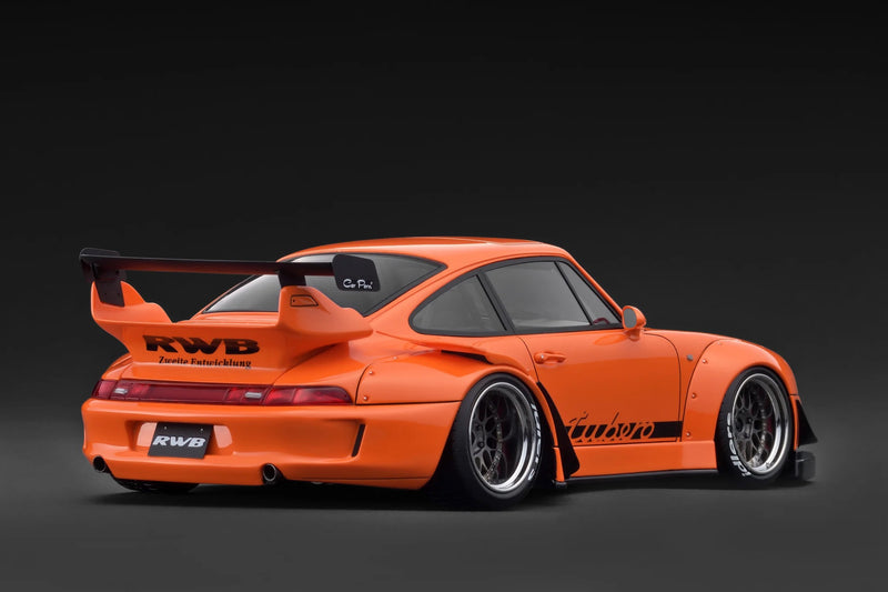 Load image into Gallery viewer, Porsche RWB 993 ORANGE IGNITION MODEL 1:18
