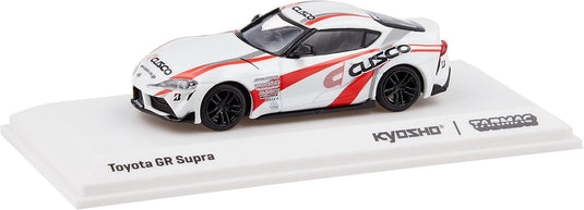 Toyota GR SUPRA "CUSCO" WIT/ROOD TARMAC WORKS 1:64
