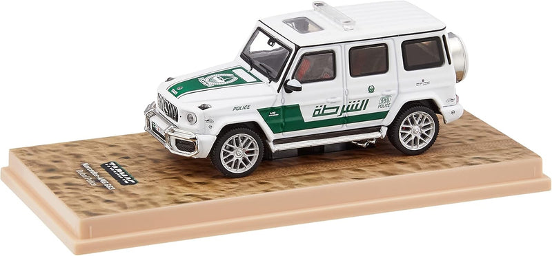Load image into Gallery viewer, Mercedes Benz AMG G63 Dubai Police TARMAC WORKS 1:64
