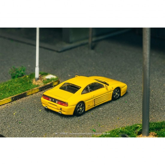 Load image into Gallery viewer, Ferrari 348 CHALLENGE YELLOW TARMAC WORKS 1:64
