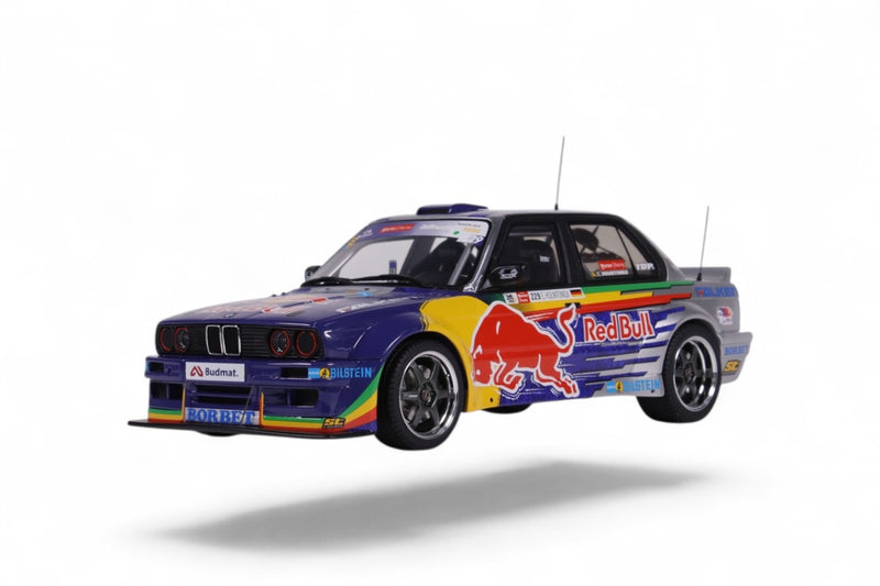 Laad de afbeelding in de Gallery-viewer, BMW E30 V8 DRIFT REDBULL OTTOmobile 1:18

