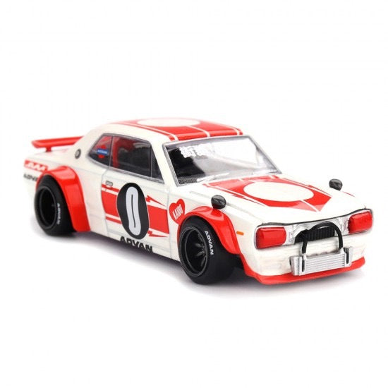 Load image into Gallery viewer, Nissan SKYLINE GT-R (KPGC10) KAIDO WORKS V2 1969  MINI GT 1:64
