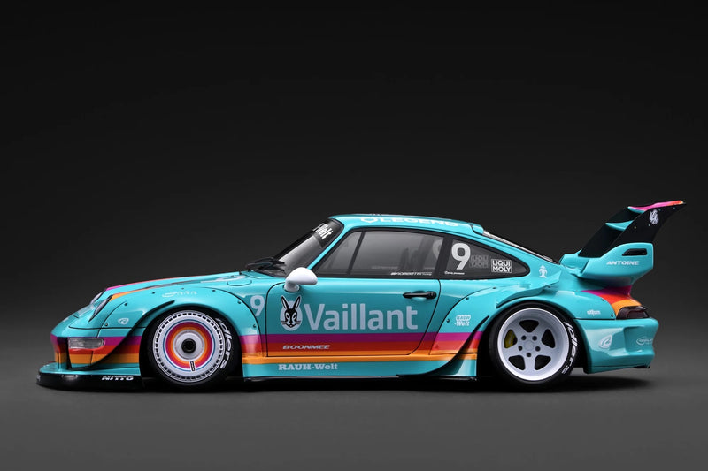 Load image into Gallery viewer, PORSCHE RWB 993 VAILLANT IGNITION MODEL 1:18
