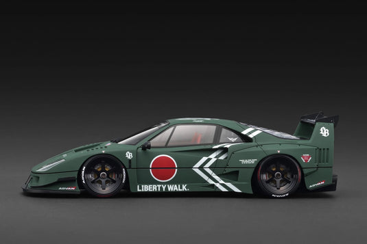Ferrari LB-WORKS F40 GREEN IGNITION MODEL 1:18
