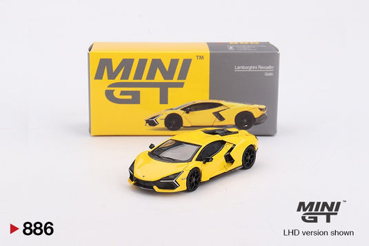 Lamborghini REVUELTO YELLOW 2024 (LHD) MINI GT 1:64