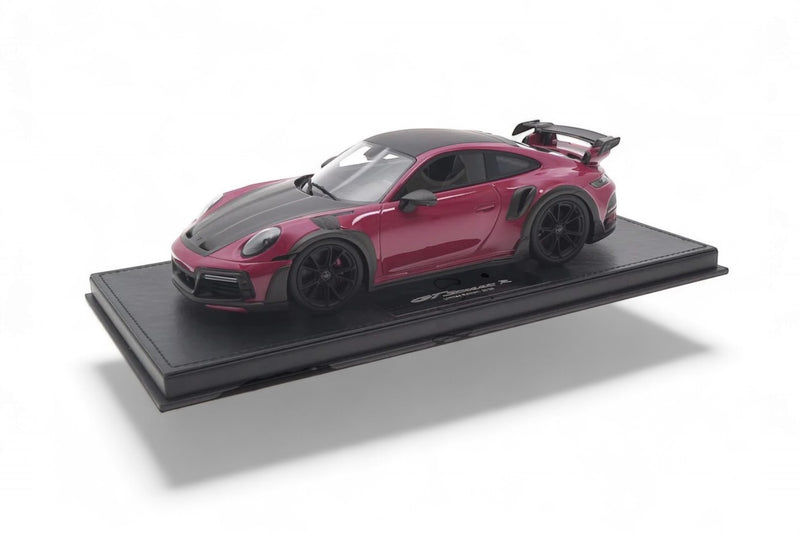 Load image into Gallery viewer, Porsche 911 (992) TECHART GTstreet R Ruby Red - Limited Edition 3 of 20 pieces - TECHART 1:18
