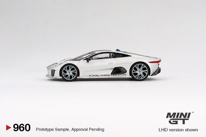 Load image into Gallery viewer, Jaguar C-X75 2010 Silver (LHD) MINI GT 1:64
