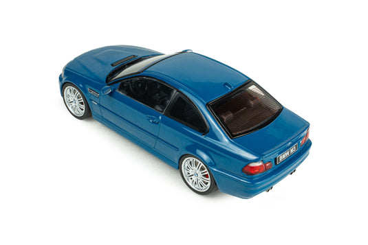 BMW M3 COUPE LAGUNA SECA BLAUW 2000 SOLIDO 1:43
