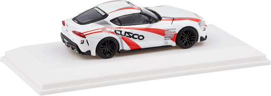 Toyota GR SUPRA "CUSCO" WIT/ROOD TARMAC WORKS 1:64