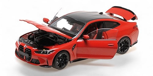 Bmw M4 2024 RED METTALIC MINICHAMPS 1:18