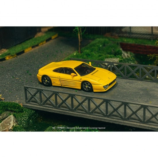 Load image into Gallery viewer, Ferrari 348 CHALLENGE YELLOW TARMAC WORKS 1:64
