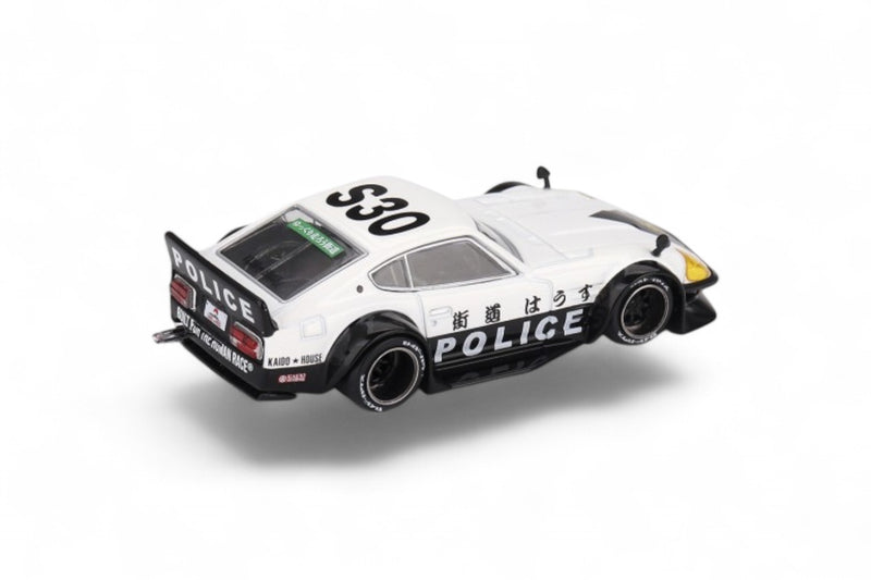 Chargez l'image dans la visionneuse de la galerie, NISSAN FAIRLADY Z KAIDO GT POLICE 1978 MINI GT 1:64
