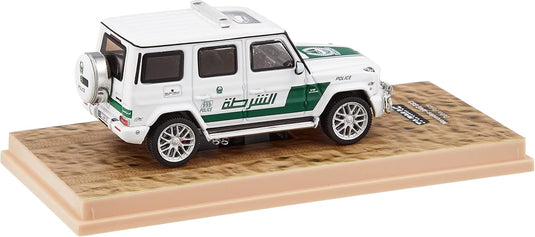 Mercedes Benz AMG G63 Dubai Police TARMAC WORKS 1:64