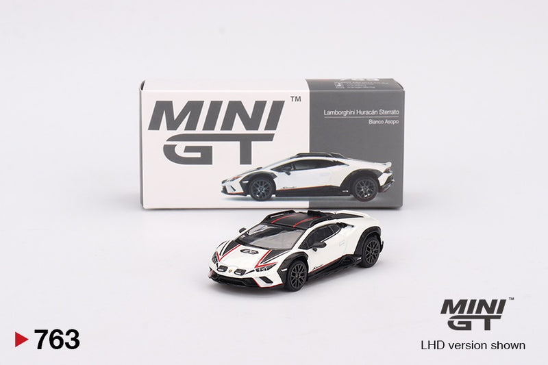 Load image into Gallery viewer, Lamborghini HURACÁN STERRATO BIANCO ASOPO 2023 (LHD) MINI GT 1:64
