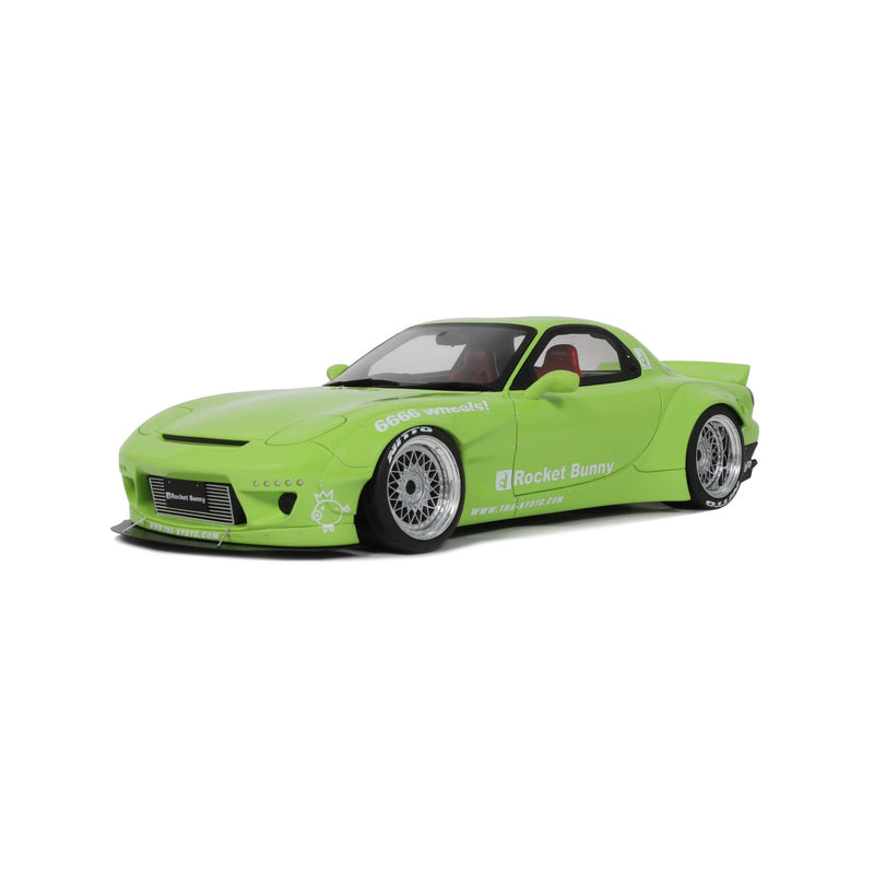 Load image into Gallery viewer, Mazda RX7 (FD3S) ROCKET BUNNY AERO (V1) PEARL GREEN 2015 OTTOmobile 1:18
