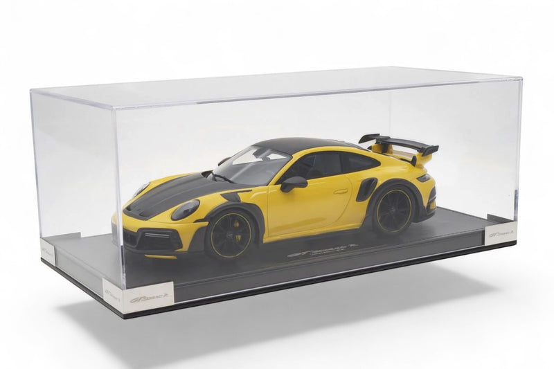 Chargez l'image dans la visionneuse de la galerie, Porsche 911 (992) TECHART GTstreet R Jaune - Édition Limitée 59 sur 87 pièces - TECHART 1:18
