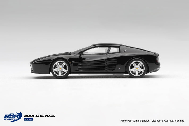 Load image into Gallery viewer, FERRARI 512 TR BLACK 1992 BBR Models 1:64
