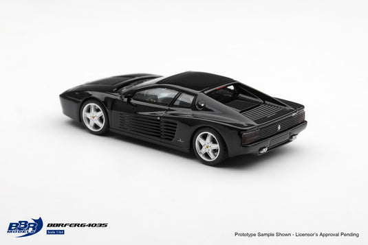 FERRARI 512 TR BLACK 1992 BBR Models 1:64