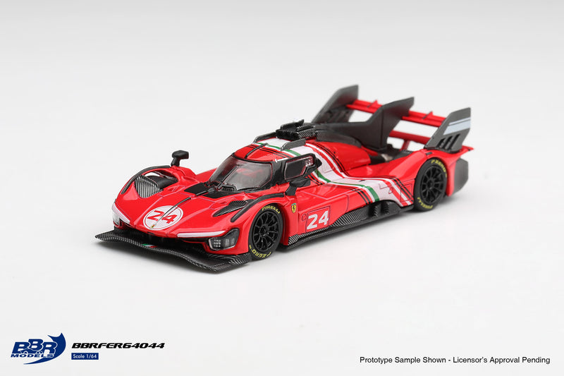 Load image into Gallery viewer, FERRARI 499P MODIFICATA RED CORSA 2025 BBR Models 1:64

