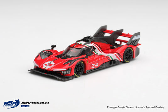 FERRARI 499P MODIFICATA RED CORSA 2025 BBR Models 1:64