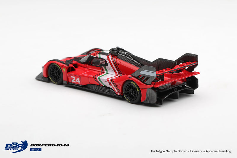 Load image into Gallery viewer, FERRARI 499P MODIFICATA RED CORSA 2025 BBR Models 1:64
