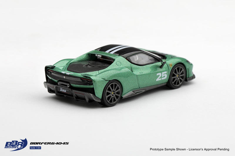 Chargez l'image dans la visionneuse de la galerie, FERRARI 296 SPECIALE VERT NÜRBURGRING 2025 BBR Models 1:64

