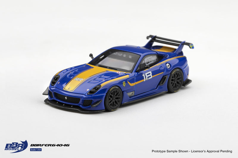 Chargez l'image dans la visionneuse de la galerie, FERRARI 599XX EVO #18 2011 BBR Models 1:64
