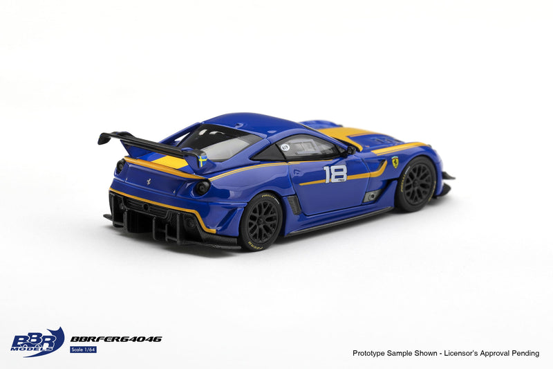 Chargez l'image dans la visionneuse de la galerie, FERRARI 599XX EVO #18 2011 BBR Models 1:64
