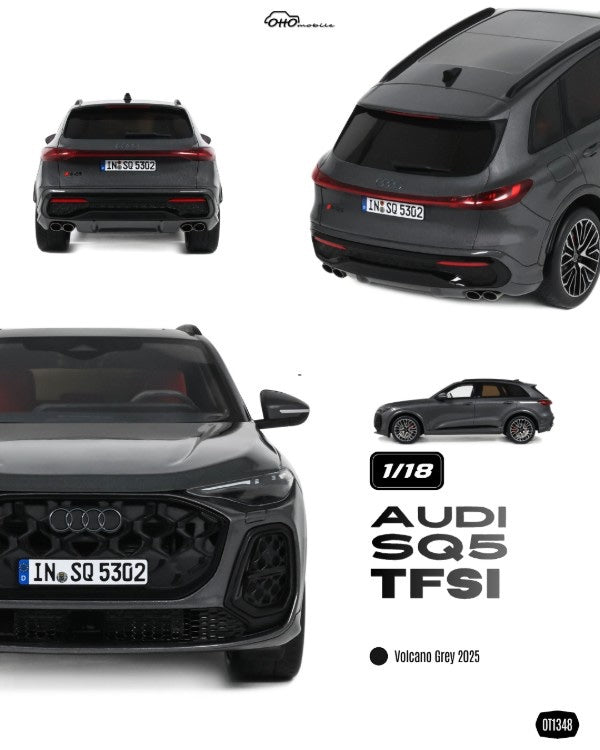 Chargez l'image dans la visionneuse de la galerie, AUDI SQ5 TFSI GRIS 2025 OTTOmobile 1:18
