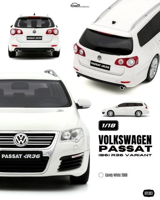 VOLKSWAGEN PASSAT (B6) R36 VARIANT WIT 2008 OTTOmobile 1:18