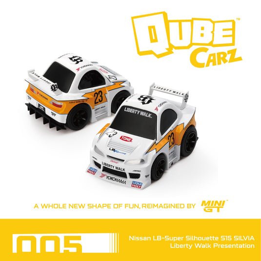 Assortment 6PCS QUBE CARZ 2025 VER.1 MINI GT 1:64