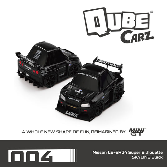 Assortment 6PCS QUBE CARZ 2025 VER.1 MINI GT 1:64