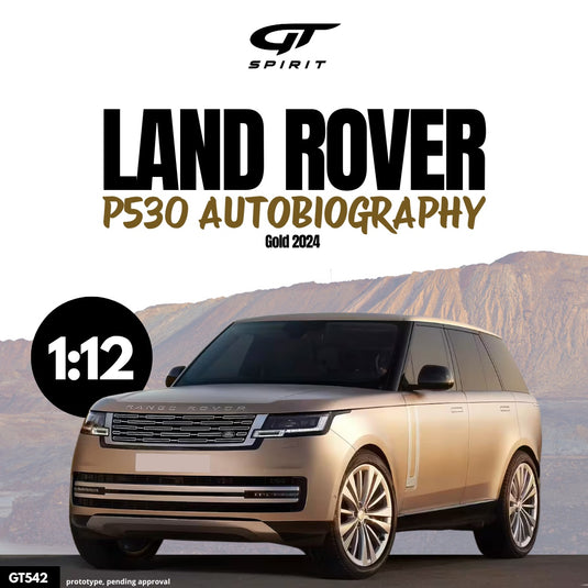 Range ROVER P530 AUTOBIOGRAPHY GOLD 2024 GT SPIRIT 1:12