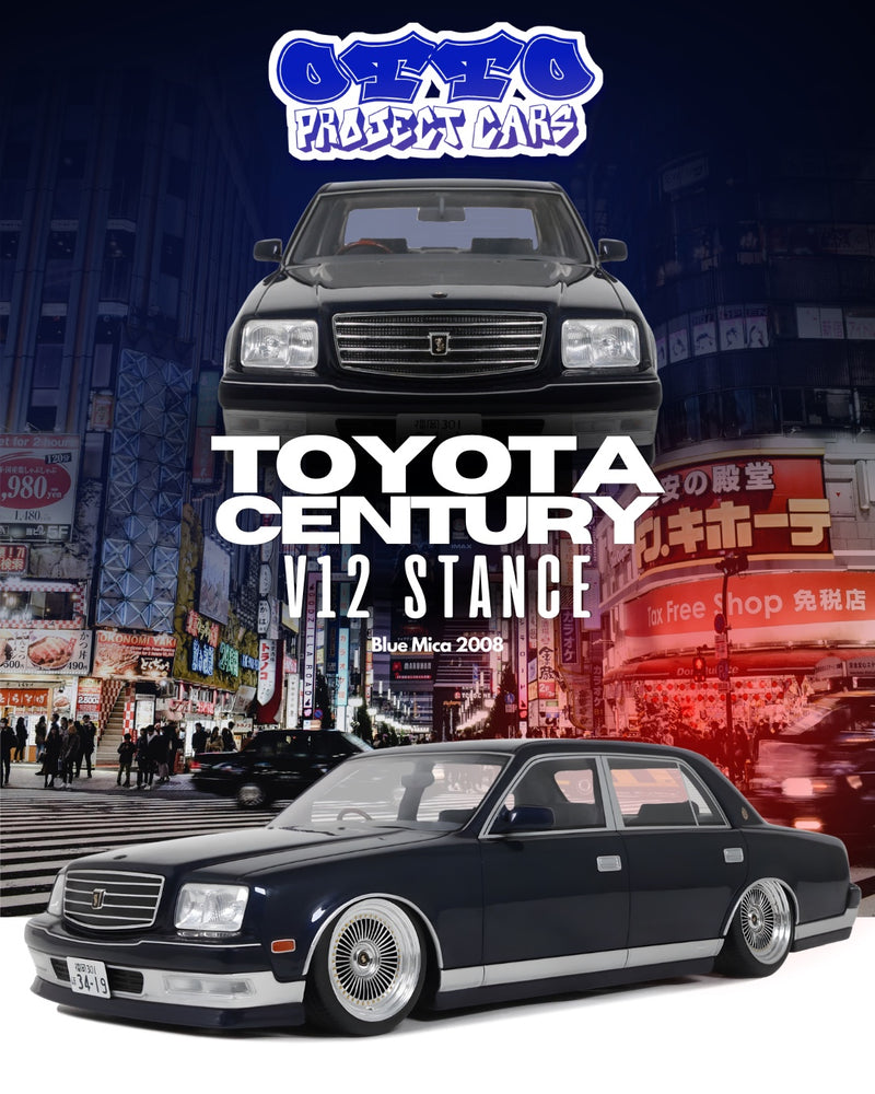 Load image into Gallery viewer, Toyota CENTURY V12 STANCE BLUE MICA 2008 OTTOmobile 1:18
