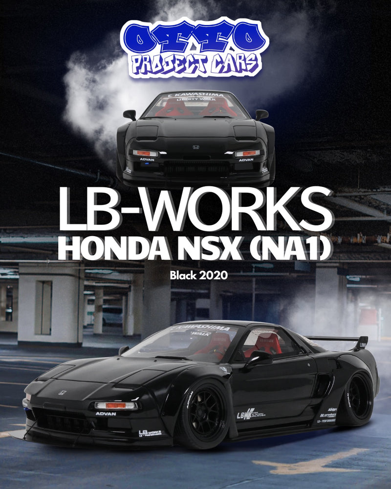 Load image into Gallery viewer, Honda NSX LB-WORKS (NA1) BLACK 2020 OTTOmobile 1:18
