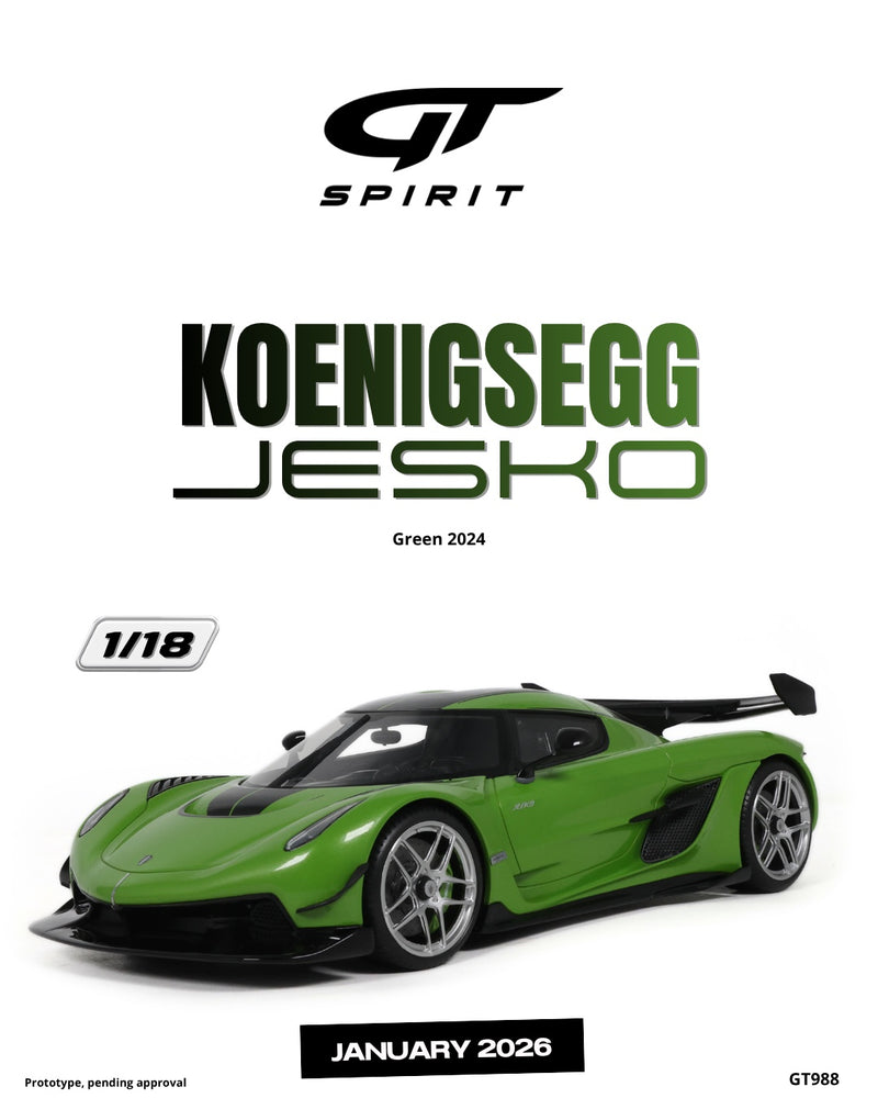 Load image into Gallery viewer, KOENIGSEGG JESKO GREEN 2024 GT SPIRIT 1:18
